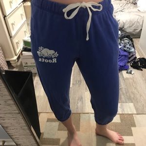 Roots sweatpants (capri style)